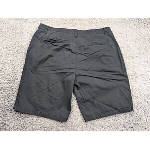 Hurley Shorts Men 38 Black Chino Surf Outdoor Skate Summer Casual Preppy Stretch